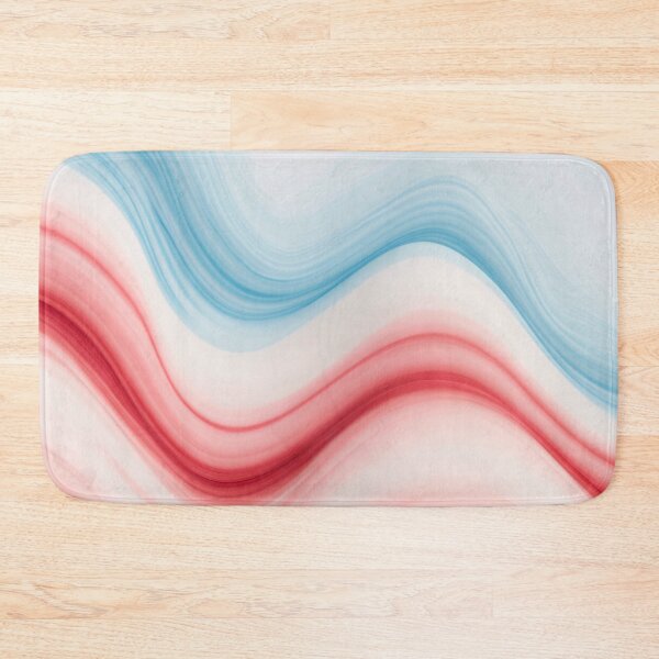 Item preview, Creamy Sorbet Wave Symmetrical Abstract Marble Art designed and sold by CuteSlothWorld.