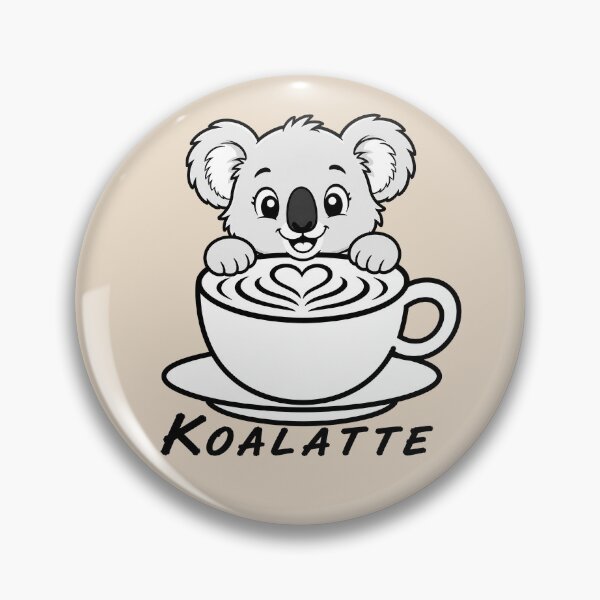 Item preview, ☕ BREWED BEASTIES COLLECTION ☕ - WOODLAND FRIENDS -  Koalatte designed and sold by WheelieGdArt.