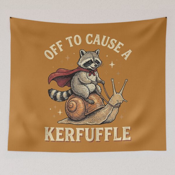 Item preview, Copy of Funny Frog Graphic Off to Cause a Kerfuffle designed and sold by mjohnson9.
