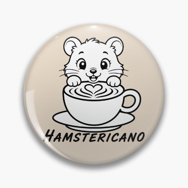 Item preview, ☕ BREWED BEASTIES COLLECTION ☕ - WOODLAND FRIENDS -  Hamstericano designed and sold by WheelieGdArt.