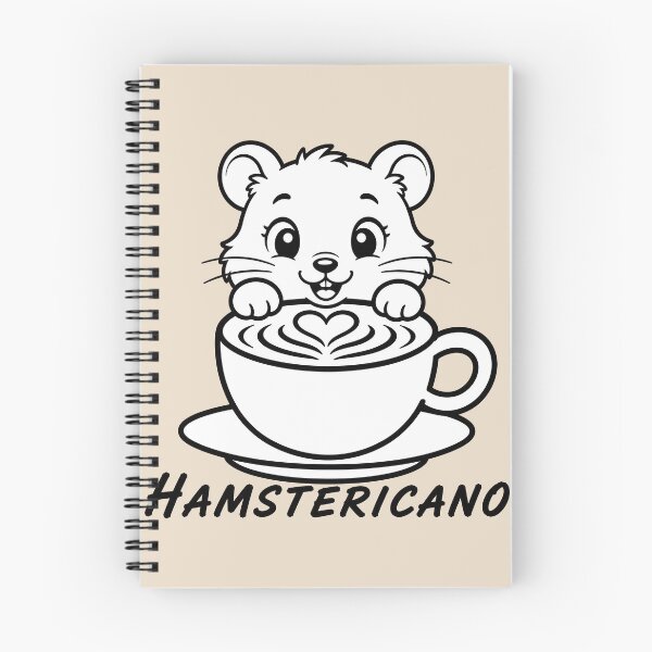 Item preview, ☕ BREWED BEASTIES COLLECTION ☕ - WOODLAND FRIENDS -  Hamstericano designed and sold by WheelieGdArt.