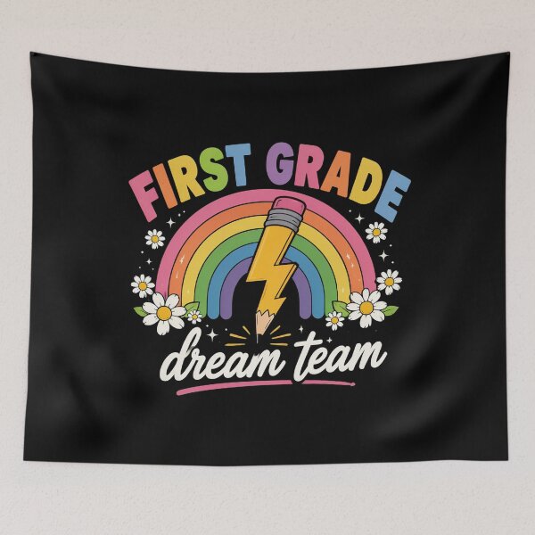 Item preview, First Grade Dream Team First Day of 1st Grade Back to School designed and sold by OlakunleOloroz.