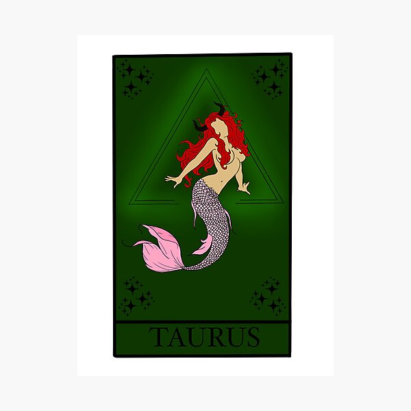 Item preview, Taurus tarot card designed and sold by Designsbyleahhh.