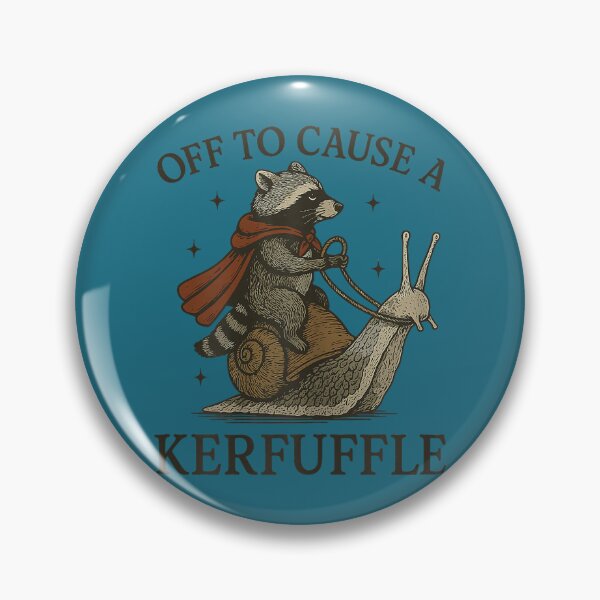Item preview, Off to Cause A Kerfuffle Raccoon designed and sold by mjohnson9.