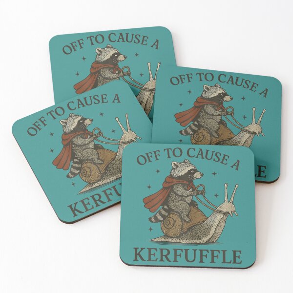 Item preview, Off to Cause A Kerfuffle Raccoon designed and sold by mjohnson9.