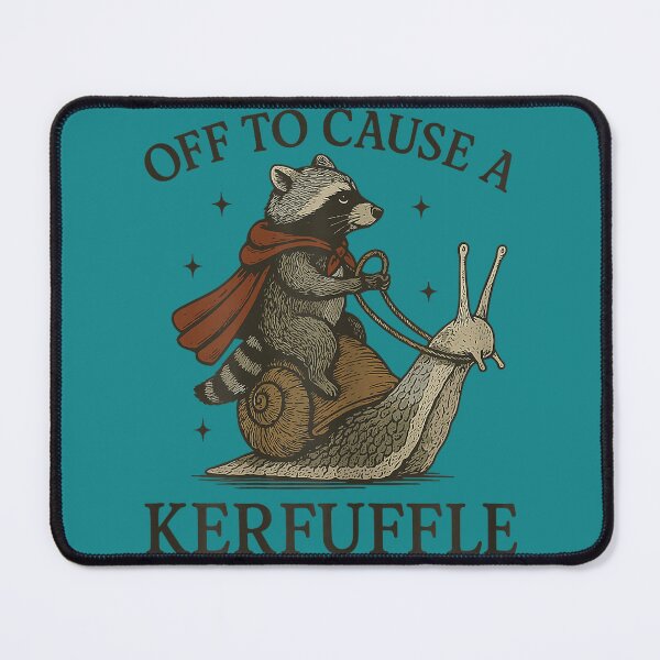 Item preview, Off to Cause A Kerfuffle Raccoon designed and sold by mjohnson9.