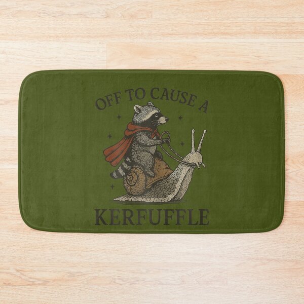 Item preview, Off to Cause A Kerfuffle Raccoon designed and sold by mjohnson9.