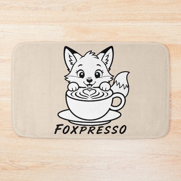 Item preview, ☕ BREWED BEASTIES COLLECTION ☕ - WOODLAND FRIENDS -  Foxpresso designed and sold by WheelieGdArt.