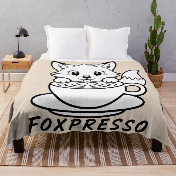 Item preview, ☕ BREWED BEASTIES COLLECTION ☕ - WOODLAND FRIENDS - Foxpresso designed and sold by WheelieGdArt.