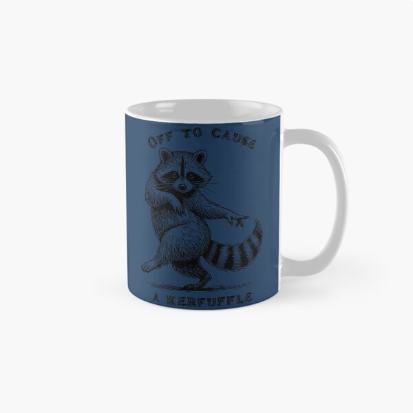 Item preview, Off to Cause a kerfuffle Funny Raccoon designed and sold by KristineLi.