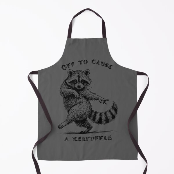 Item preview, Off to Cause a kerfuffle Funny Raccoon designed and sold by KristineLi.
