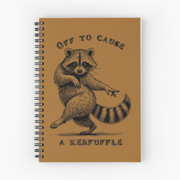 Item preview, Off to Cause a kerfuffle Funny Raccoon designed and sold by KristineLi.
