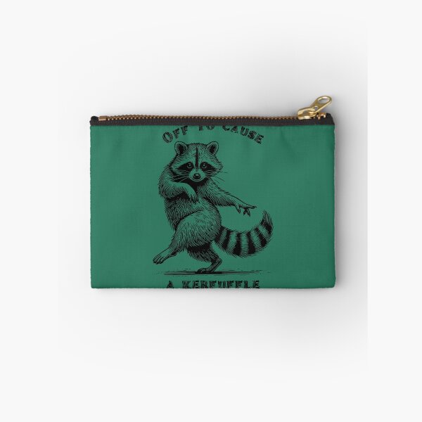 Item preview, Off to Cause a kerfuffle Funny Raccoon designed and sold by KristineLi.