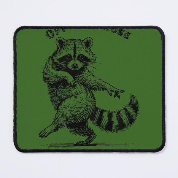 Item preview, Off to Cause a kerfuffle Funny Raccoon designed and sold by KristineLi.