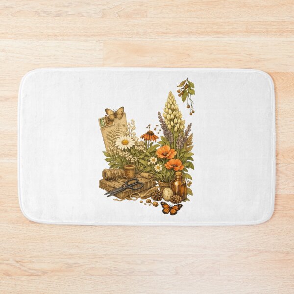 Item preview, Rustic Botanical Art – Vintage Wildflower & Nature Illustration designed and sold by EdgeSphere.
