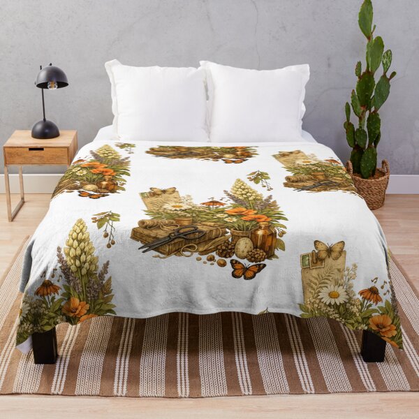 Item preview, Rustic Botanical Art – Vintage Wildflower & Nature Illustration designed and sold by EdgeSphere.