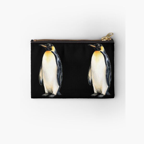 Item preview, Minimal Emperor Penguin Watercolor | Hand Drawn Wildlife Illustration designed and sold by ColorSplash123.