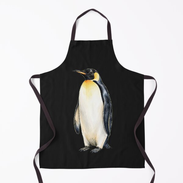 Item preview, Minimal Emperor Penguin Watercolor | Hand Drawn Wildlife Illustration designed and sold by ColorSplash123.