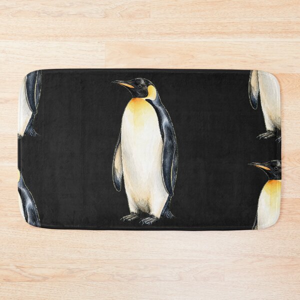 Item preview, Minimal Emperor Penguin Watercolor | Hand Drawn Wildlife Illustration designed and sold by ColorSplash123.