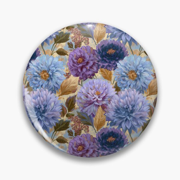 Item preview, Trendy Dahlias Texture - Hawaiian Flower Pattern  - Gifts For Guys designed and sold by RoyalStarsPatts.