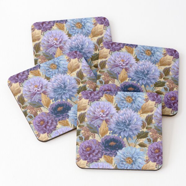 Item preview, Trendy Dahlias Texture - Hawaiian Flower Pattern  - Gifts For Guys designed and sold by RoyalStarsPatts.