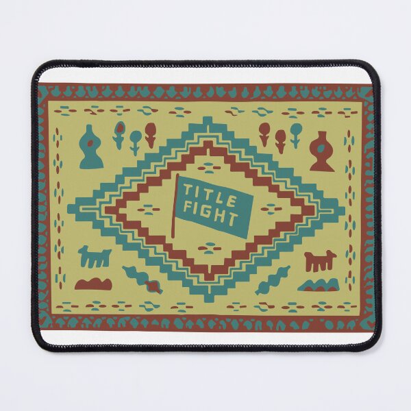 Item preview, Vintage Title Fight Rug designed and sold by EthannThompson.