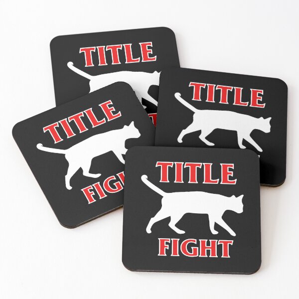 Item preview, Goods Title Fight Cats designed and sold by EthannThompson.