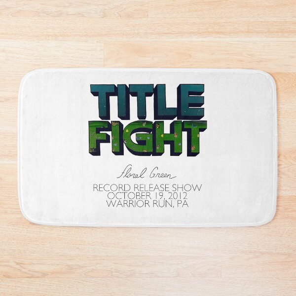 Item preview, Goods Title Fight Floral Green designed and sold by EthannThompson.