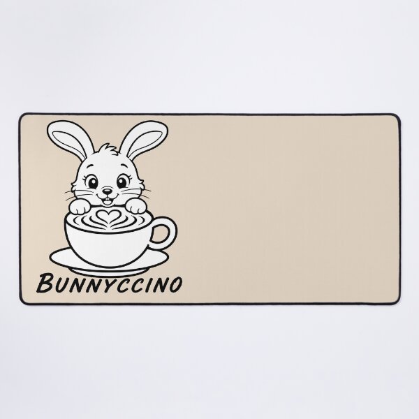Item preview, ☕ BREWED BEASTIES COLLECTION ☕ - WOODLAND FRIENDS -  Bunnyccino designed and sold by WheelieGdArt.