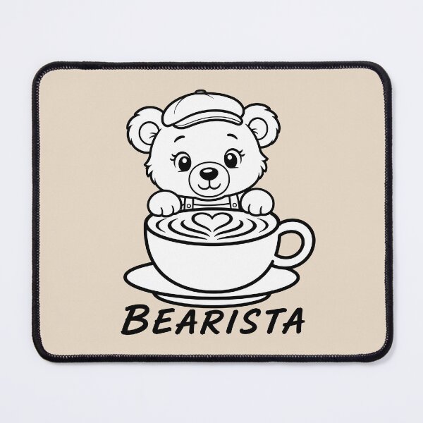 Item preview, ☕ BREWED BEASTIES COLLECTION ☕ - WOODLAND FRIENDS - Bearista designed and sold by WheelieGdArt.