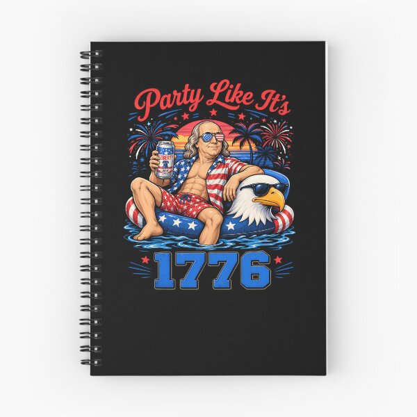 Item preview, Party Like It's 1776 Ben Franklin Funny 4th Of July Gear designed and sold by DynamicDesign.