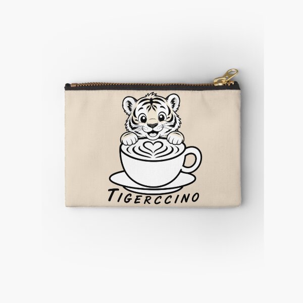 Item preview, ☕ BREWED BEASTIES COLLECTION ☕ - WILDLIFE PALS -  Tigerccino designed and sold by WheelieGdArt.