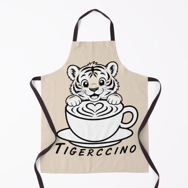 Item preview, ☕ BREWED BEASTIES COLLECTION ☕ - WILDLIFE PALS - Tigerccino designed and sold by WheelieGdArt.