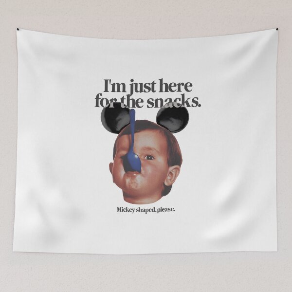 Item preview, I'm Just Here For The Snacks Funny Vacation Shirt designed and sold by RRMadeArt.