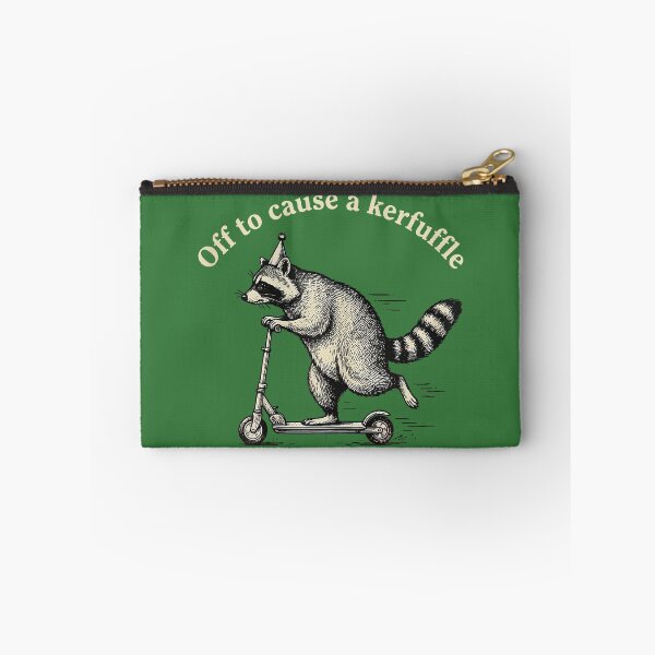 Item preview, Off to Cause A Kerfuffle Raccoon designed and sold by GreggRoss.