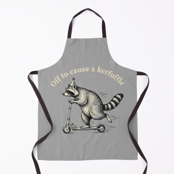 Item preview, Off to Cause A Kerfuffle Raccoon designed and sold by GreggRoss.