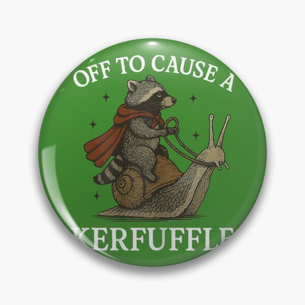 Item preview, Off to Cause A Kerfuffle Raccoon designed and sold by GreggRoss.