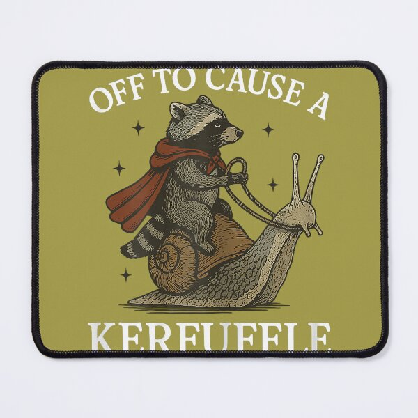 Item preview, Off to Cause A Kerfuffle Raccoon designed and sold by GreggRoss.