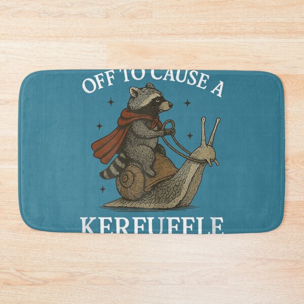 Item preview, Off to Cause A Kerfuffle Raccoon designed and sold by GreggRoss.