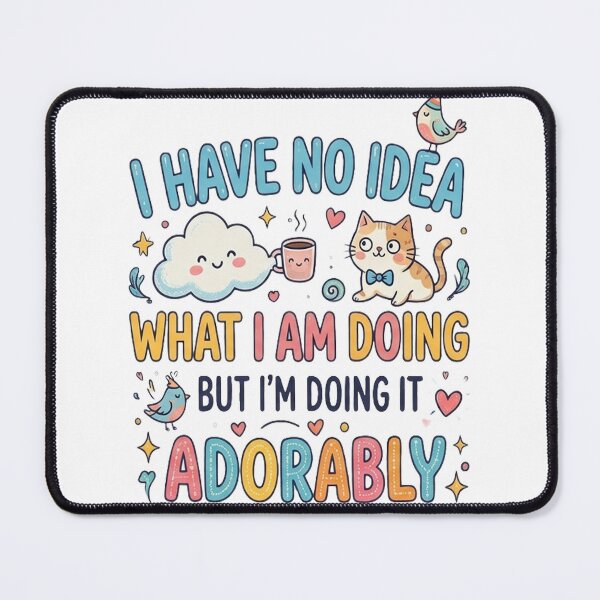 Item preview, Funny Kawaii Cat & Cloud Vector Art designed and sold by MD_Design.
