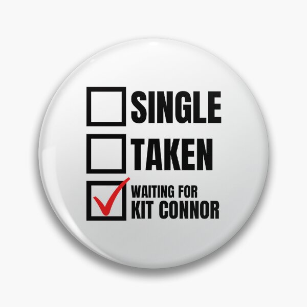 Item preview, Relationship Status Waiting for Kit Connor designed and sold by humnoo.