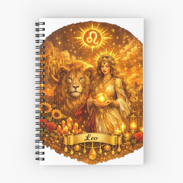 Item preview, Dreamcore Leo Zodiac Art – Celestial Lion Fantasy Illustration designed and sold by Shadowframe Studios.