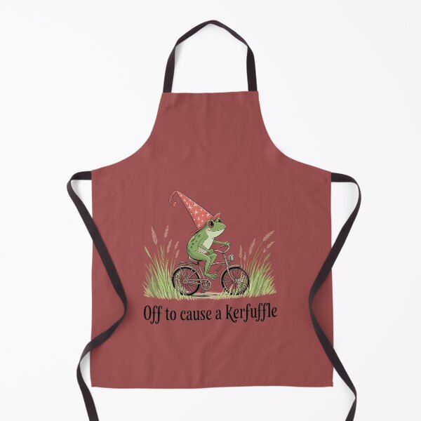 Item preview, Off to Cause a Kerfuffle Frog designed and sold by FrankIsabel.
