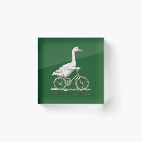 Item preview, Off to Cause A Kerfuffle meme funny goose designed and sold by FrankIsabel.