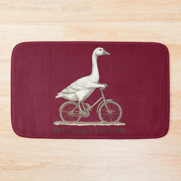 Item preview, Off to Cause A Kerfuffle meme funny goose designed and sold by FrankIsabel.
