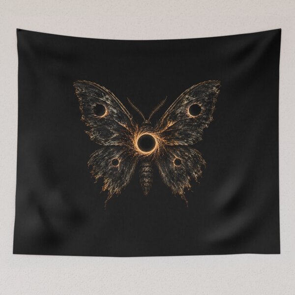 Item preview, Black Hole Moth  designed and sold by Dead Signal Archives.