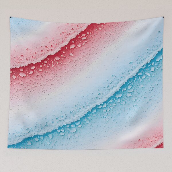 Item preview, Ice Slushie Wave Pastel Abstract Texture designed and sold by CuteSlothWorld.