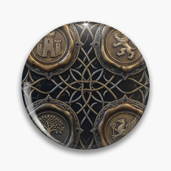 Item preview, Four of Seals - tarot card designed and sold by Studio77-Gothic.