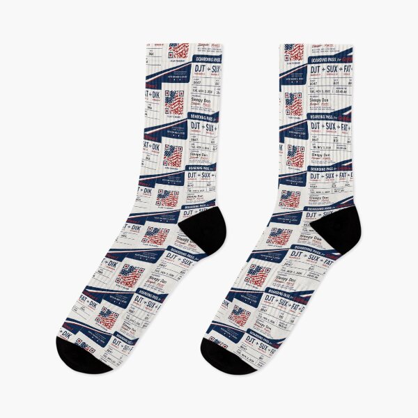 Item preview, ✈️ DJT → SUX → FAT → DIK Boarding Pass - LAST CALL FOR DEMOCRACY COLLECTION ✈️ - Passenger Passenger Sleepy Don - GriftForce 1 Edition designed and sold by WheelieGdArt.