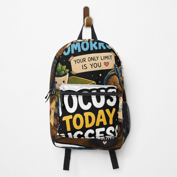 Item preview, Study Owl Sticker | Focus Today Success Tomorrow | Cute Productivity Owl | Student Motivation Laptop Sticker designed and sold by GenZStickerHub1.